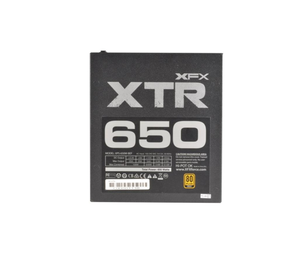 XFX Black Edition XTR 650W 80 Plus Gold - 428883 - zdjęcie 3